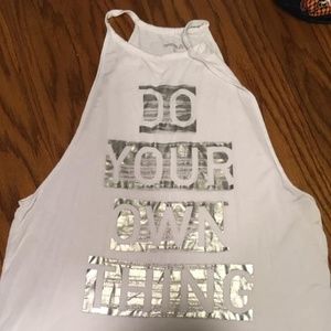 Reebok Foil Lettered tank